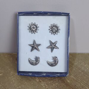 Vintage candle jewelry. 90s moon and stars decor